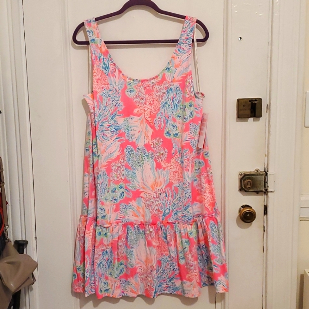 NWT Lilly Pulitzer skyelar dress in Prosecco pink